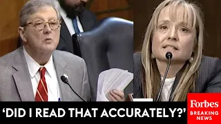 'I'm Quoting From You Now...': John Kennedy Confronts Biden Judicial Nominee About Her Record