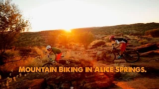 Mountain Biking in Alice Springs, Northern Territory, Australia