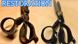 Antique Wiss Scissors / Shears (TOOL RESTORATION)