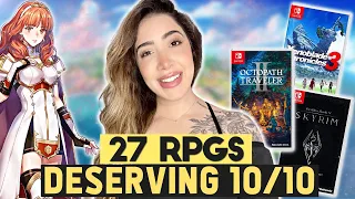 10/10 RPGs You Should Play Before You Die | ft. 24 EPIC Content Creators