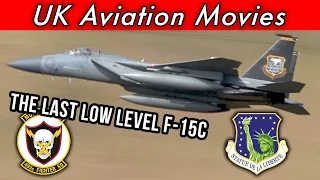 Mach Loop - The last low level Grim Reapers’ F-15C Eagles 😢 [4K]