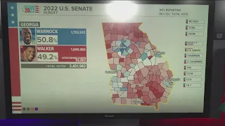 County by county latest results | Georgia Senate race