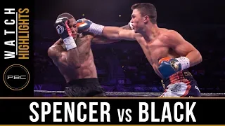 Spencer vs Black Highlights