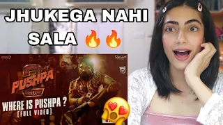 Where is Pushpa? | Pushpa 2 - The Rule 🔥 | Hindi | Allu Arjun | Reaction