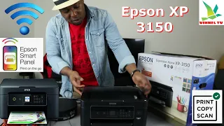 Epson Expression Home XP-3150 Print/Scan/Copy Wi-Fi Printer Overview