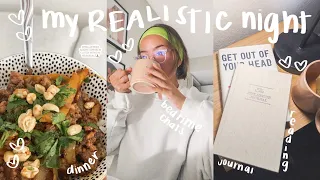 my RAW & REALISTIC night routine | 2021