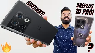 OnePlus 10 Pro Unboxing & First Look - The Ultimate PRO Smartphone | GIVEAWAY🔥🔥🔥