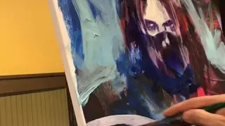 Winter Soldier Painting Time Lapse