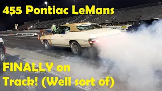 The 455 Pontiac LeMans FINALLY makes a pass! It goes, hilariously bad!