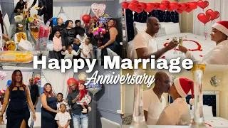 VLOG: MARIM BANM YON BÈL SURPRISE POU 11ANS MARIAGE NOU WOW🥰+YON LÒT FANMI VINN FÊTE AK NOU🥰❤️