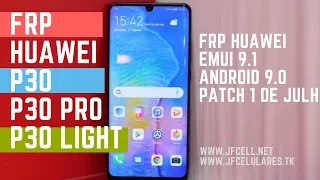 Como desbloquear conta do Google Huawei P30 | P30 Lite | P30 Pro EMUI 9.1