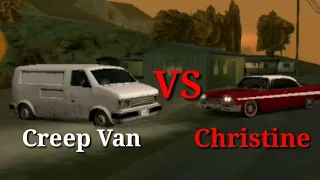 GTA SA: Creep Van VS Christine the killer car