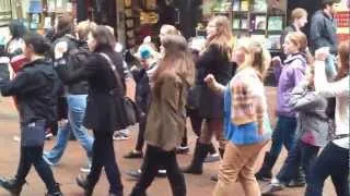 Abergavenny Pantomime Flashmob 2013