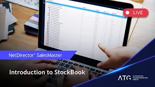 NetDirector® SalesMaster - Introduction to StockBook (Live Q&A)