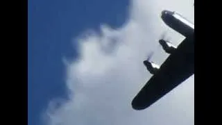 British Lancaster THUMPER taking off