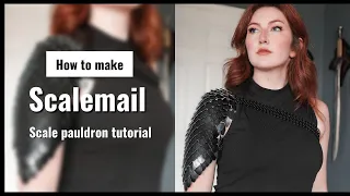 How To Make Scalemail | Shoulder Armor Tutorial