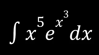 Integrating x^5*e^(x^3)