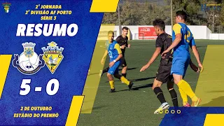 AD Baião 5-0 AD  Várzea FC "B" | 2ª Divisão AF Porto - Série 3 - 2ª Jornada - 2022/2023