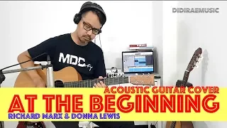 At the beginning Richard marx Donna lewis Acoustic Guitar cover