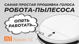 САМАЯ ПРОСТАЯ ПРОШИВКА ГОЛОСА РОБОТА-ПЫЛЕСОСА XIAOMI 1C