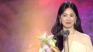 'The glory' Song Hye-kyo 🏆won an prize in 59th Baeksang Arts Awards - Best Actress