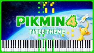 Title Theme ~ Pikmin 4 | Piano Cover (+ Sheet Music)