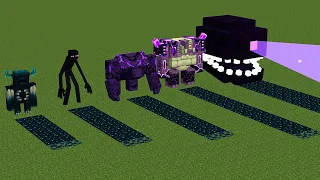 Which of the Wither Storm Mob Bosses and Herobrine will generate more Sculk?