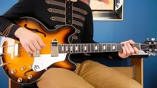 The Beatles - Sgt. Pepper's Lonely Hearts Club Band/With a Little Help from My Friends -Guitar Cover