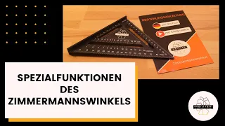 Spezialfunktionen des Zimmermannswinkels - Unendliche Möglichkeiten mit dem Speed Square