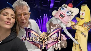 Are Katharine McPhee & David Foster “Banana Split”? 🧐🤔🍌 - A million dreams @ The Masked Singer S6