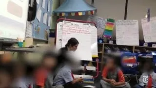 Video raises questions about methods at NYC charter school