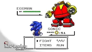 SONIC, in the style of POKéMON!