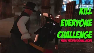 Paris Professional Mode Kill Everyone Challenge - Hitman