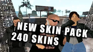 Лучший LQ skin pack samp 240 skins for role play