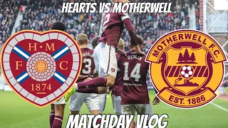 SIMMS SCORES!!! | Hearts VS Motherwell | The Hearts Vlog Season 6 Episode 21