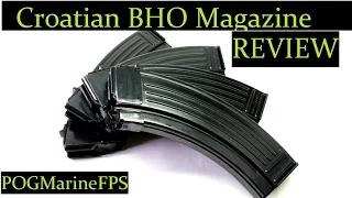Croatian Bolt Hold Open Magazine - Review - Good as a Yugo BHO Mag?