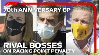 Rival Bosses On Racing Point Penalty: 70th Anniversary Grand Prix