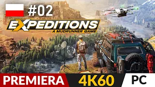 Expeditions: A MudRunner Game PL 🛻 #2 - odc.2 🚘 Karpaty | Gameplay po polsku 4K