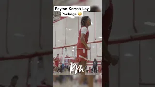 Viral Star Peyton Kemp w/ the tuff lay 😳🤝 #nba #shorts #highlights #highschoolsports #trending