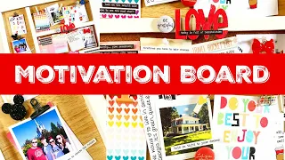 DIY MOTIVATION VISION BOARD | Making Dreams Come True | GOALS | Motivational Monday