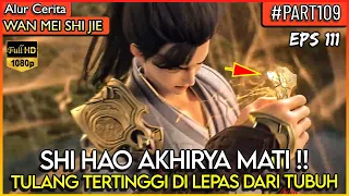 TULANG TERTINGGI DI LEPAS DARI TUBUH SHI HAO !! - Donghua PERFECT WORLD WANMEI SHIJIE #WMSJ PART 109