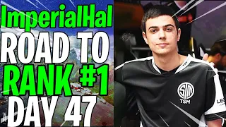 TSM_ImperialHal - ROAD TO RANK #1 DAY 47 -GOLDEN SQUADS - 13 KILLS 7 AS 3K DMG- PEACEKEEPER & R-99
