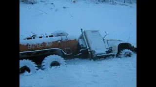 Мастерство и безбашенность водителей тяжелой техники на севере России выпуск #40