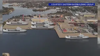 Eastern Shipbuilding Group's new facility will have an economic impact