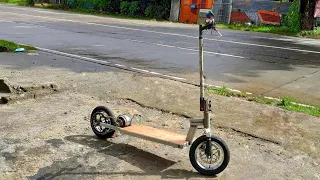 How to make 72v electric scooter