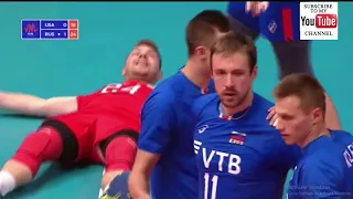 Usa vs Russia VNL 2018 - Full Match Highlights - HD