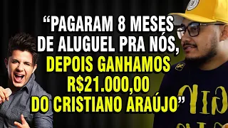 "A GENTE NÃO TINHA UM REAL E DORMÍAMOS MAL" Cristiano Araújo pagou R$21.000,00 para Os Parazim