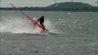 windsurfing freestyle summer clip