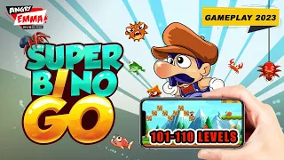 Super Bino Go - Levels 101-110 + BOSS (Android Gameplay 2023)