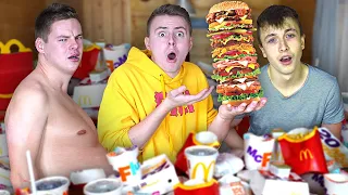 POSLEDNÍ KDO PŘESTANE JÍST McDonalds VYHRÁVÁ 10 000 Kč! 🤤🤢 **šílené**